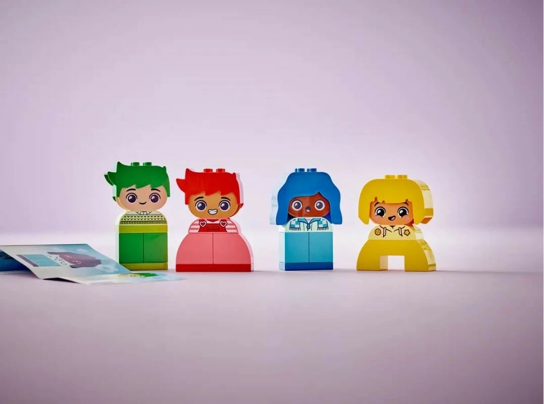 Set lodrash LEGO DUPLO 10415 My Feelings and Emotions, plastikë, 23 pjesë, shumëngjyrëshe