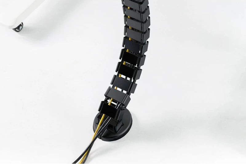 Aksesor kabllosh Digitus DA-90505, tabaka fleksibile, 130 cm, ABS/metal, e zezë