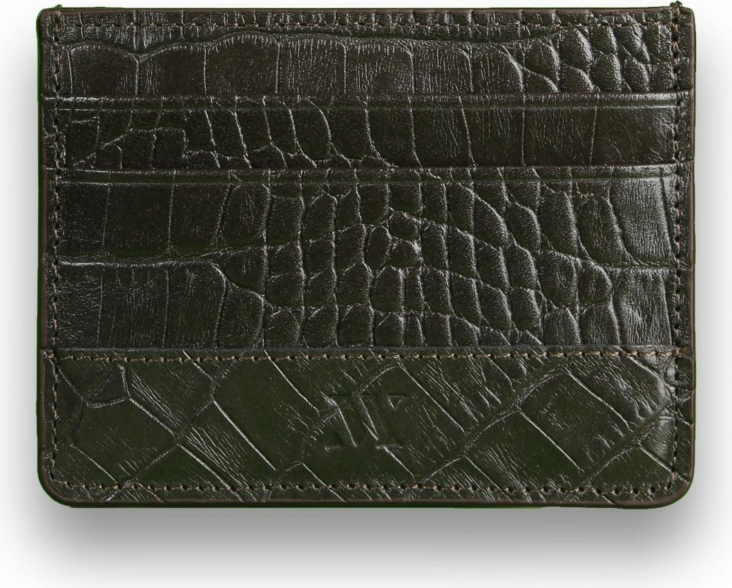 Portofol lëkure Zoozie Bags, kafe, 3437