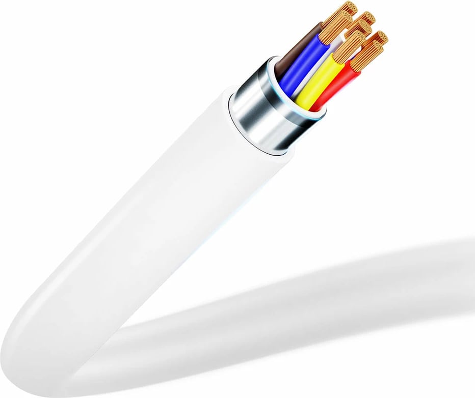 Kabllo USB-A në USB-C 3mk Hyper Cable, 1.2m, 5A, Bardhë Kabllo USB-A në USB-C 3mk Hyper Cable, 1.2m, 5A, Bardhë