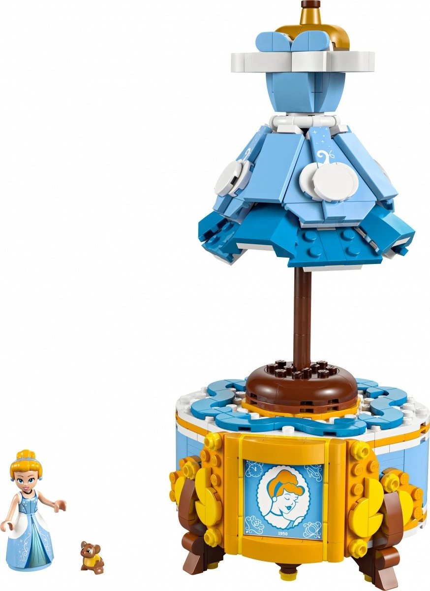 Set LEGO Disney Princess 43266 Cinderella's Dress, 474 pjesë, për fëmijë, Blu