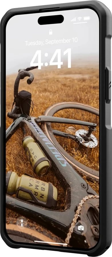 Mbështjellës Urban Armor Gear 114308113940 për celular, për Apple, 6.7", i zi