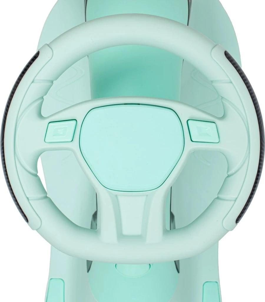 makinë ride-on me gravitet BABY MIX G-Force, LED rrota/kornizë/timon, muzikë, kapacitet 50 kg, jeshile