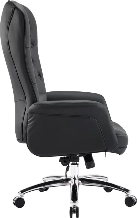 Karrige menaxheri për zyre, ngjyrë e zezë, Kaline, 69x79x115-123cm