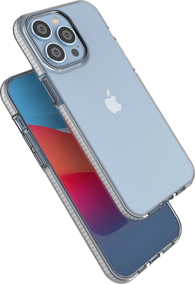 Mbështjellës Hurtel Spring Case për iPhone 14 Pro Max, TPU, kaltër e lehtë