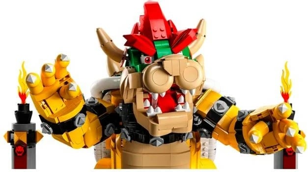 Set ndërtimi LEGO Super Mario Mighty Bowser 71411, 2807 pjesë, ekstra i madh