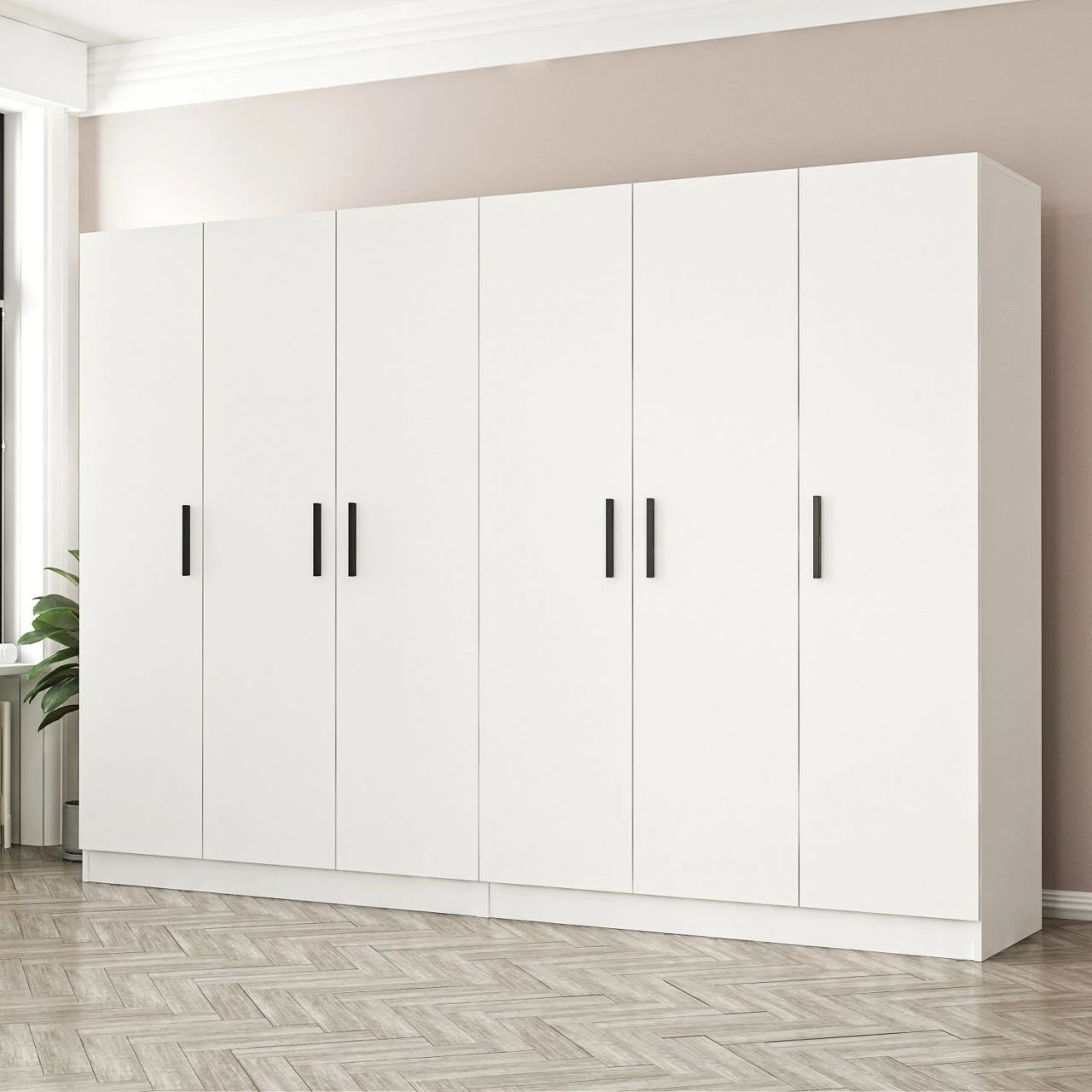 Dollap Skye Decor, i bardhë, 2218