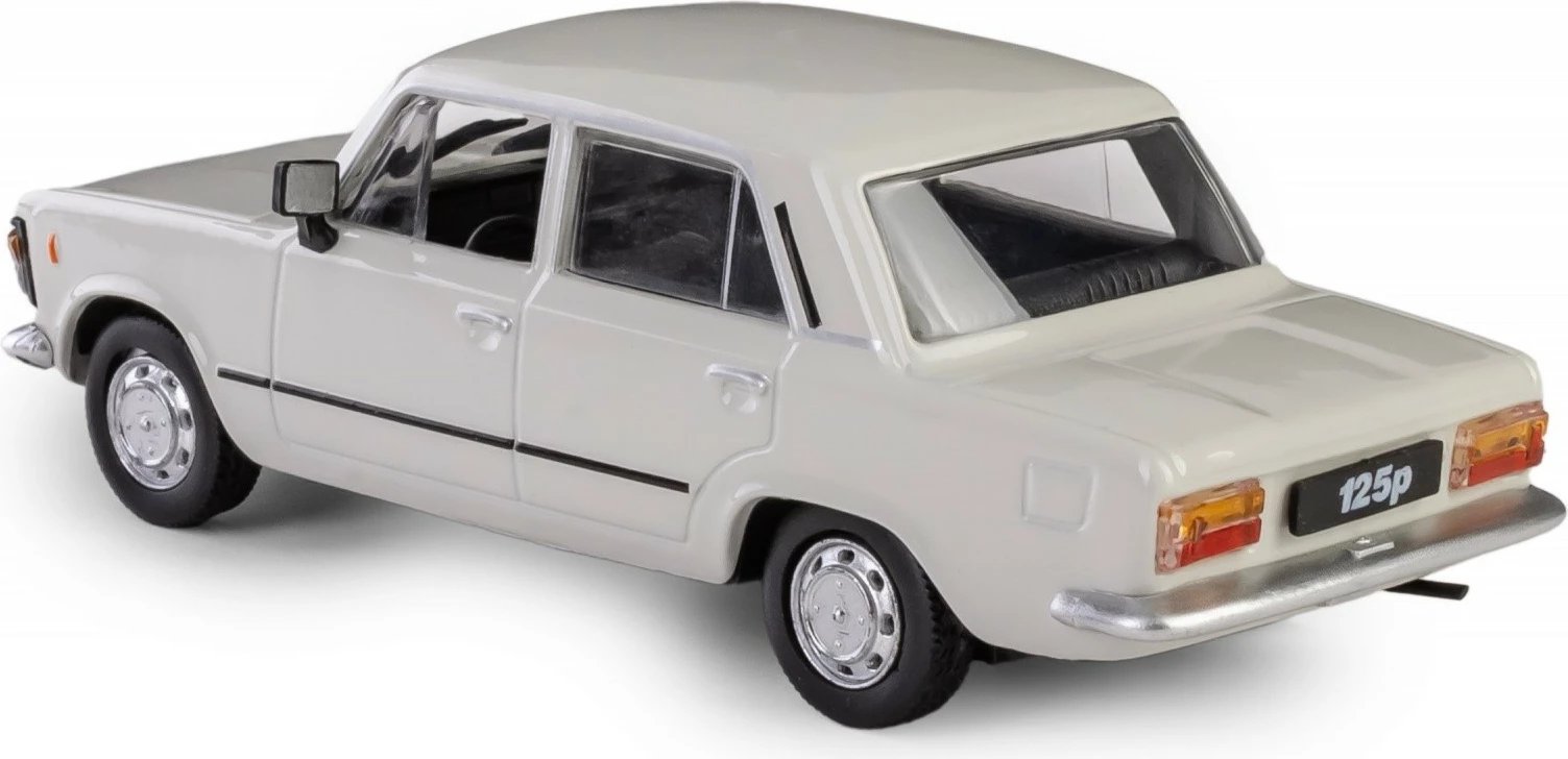 Model makine Daffi Polish Fiat 125p MR, 1:43, Metal/Plastik, Gri