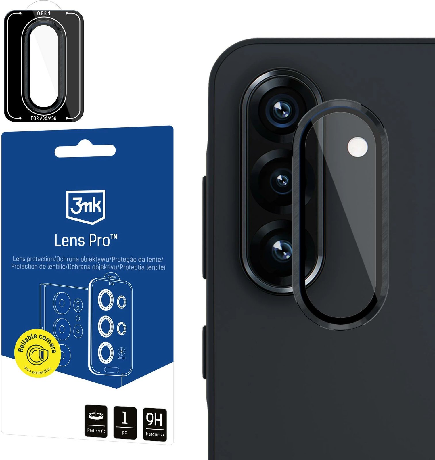 Mbrojtës xhami për kamerë 3mk Protection për Samsung Galaxy A56 5G