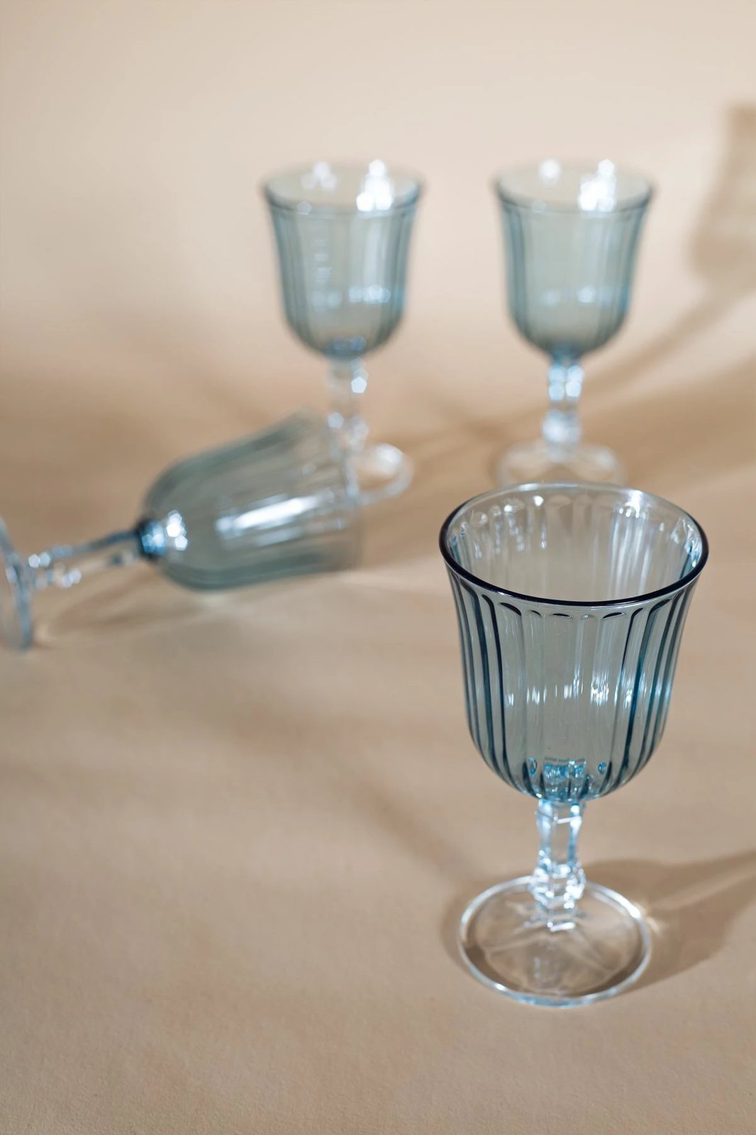 Set gotash xhami (4 copë), Hermia Concept, Splendid 240, ngjyrë kaltër