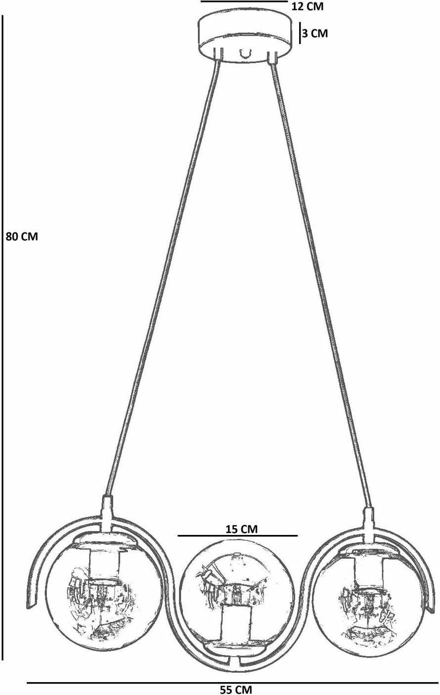 Llambadar Opviq, i bardhë dhe ari, 9011-2 Llambadar Opviq, i bardhë dhe ari, 9011-2