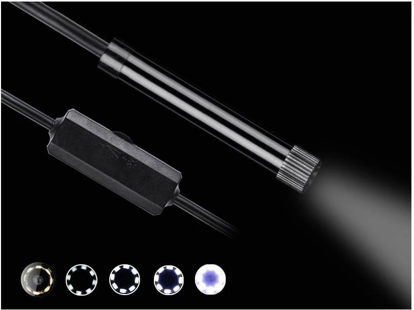 Kamerë endoskopike Tracer HardWire 5M 8MM LED WiFi, e zezë Kamerë endoskopike Tracer HardWire 5M 8MM LED WiFi, e zezë