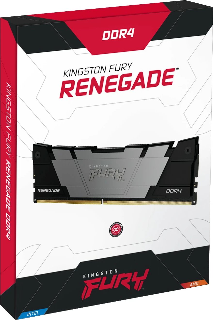 RAM Memorje Kingston FURY Renegade 16GB 5333MT/s DDR4 CL20, e zezë RAM Memorje Kingston FURY Renegade 16GB 5333MT/s DDR4 CL20, e zezë