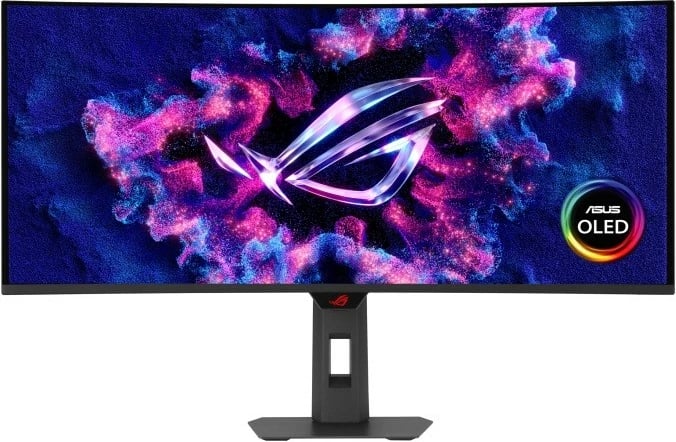 Monitor gaming Asus XG34WCDG, 34", QD-OLED, 3440 x 1440, 175 Hz, i zi