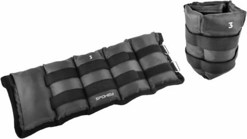 Pesha për krahë dhe këmbë Spokey Form 2x3 kg, gri