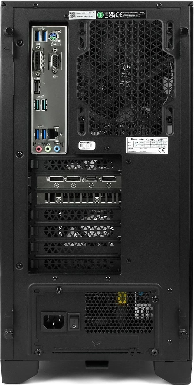 Kompjuter Komputronik Infinity R550 [AX06], AMD Ryzen 5 5600X, RAM 16GB, SSD 1TB, HDD 2TB, i zi