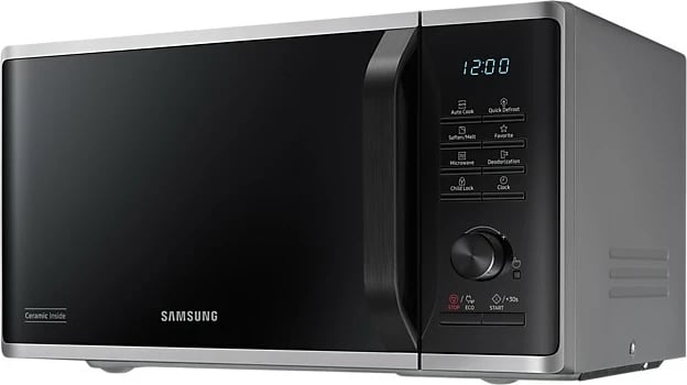 Mikrovalë Samsung MS23B3515AS, Solo, 23 L, 1150 W, LED, E zezë/Gri Mikrovalë Samsung MS23B3515AS, Solo, 23 L, 1150 W, LED, E zezë/Gri