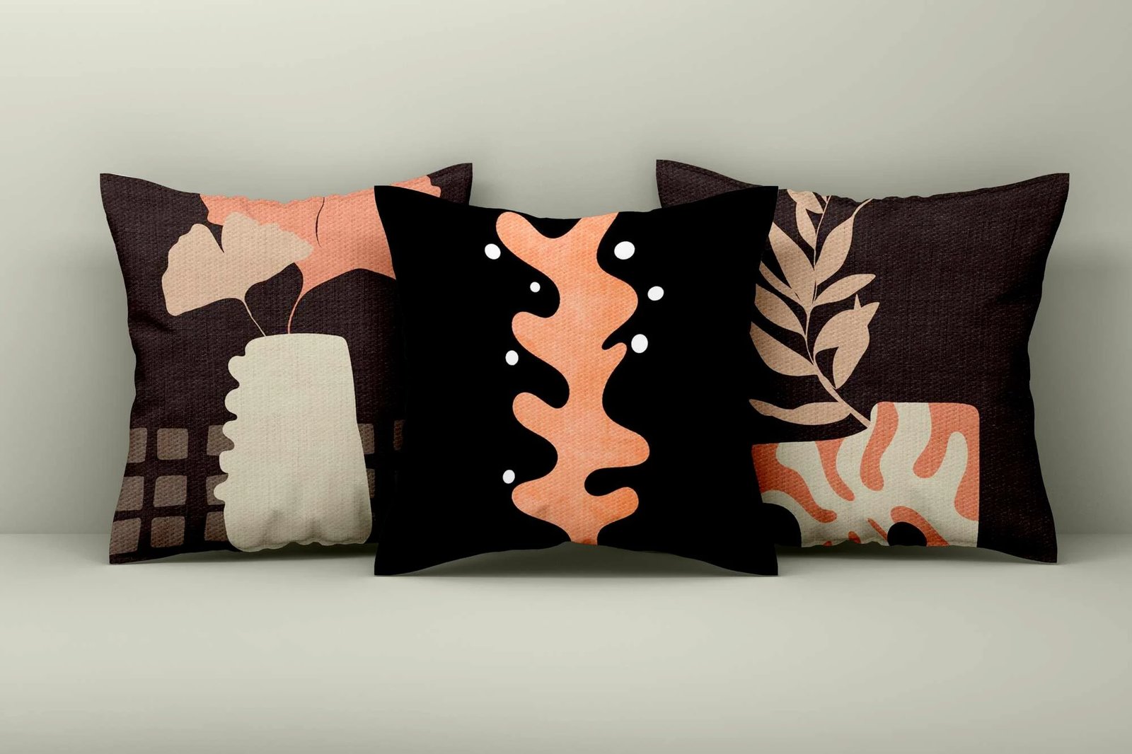 Set mbulesash për jastëkë (3 copë), dizajn Aberto, Asr_plw25 - 2