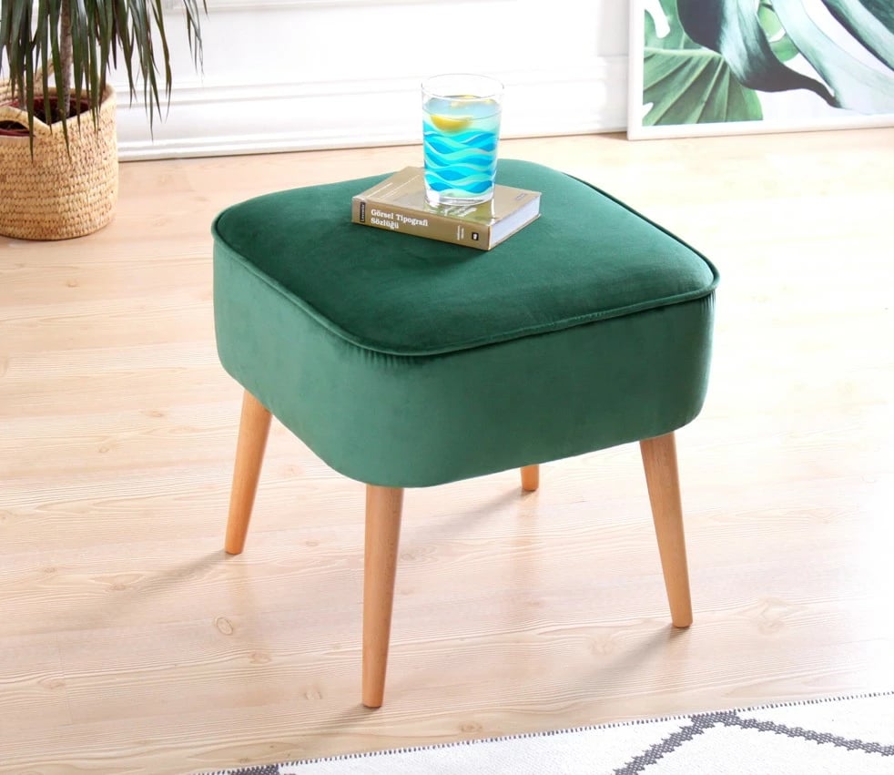 Puf Atelier del Sofa, Moouv 7086, kadife e gjelbër