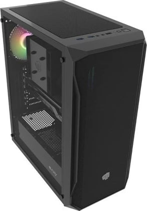 Kasë Natec Fury Shobo SH4 RGB Midi Tower, xham i temperuar, RGB, e zezë Kasë Natec Fury Shobo SH4 RGB Midi Tower, xham i temperuar, RGB, e zezë