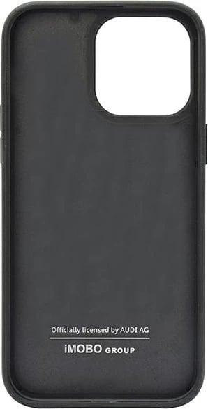 Mbështjellës Audi Carbon Fiber Stripe për iPhone 14 Pro Max 6.7", i zi