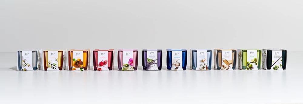 Qiri aromatik levandë IPURO ESSENTIALS, 125gr, 7x7x7cm