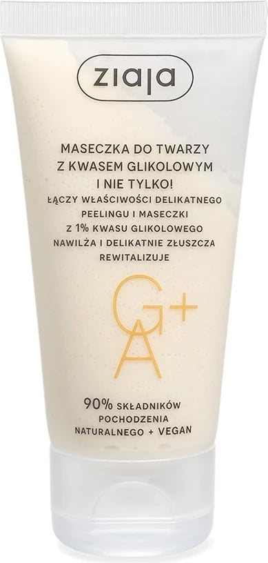 Maskë fytyre për femra Ziaja me acid glikolik 55ml