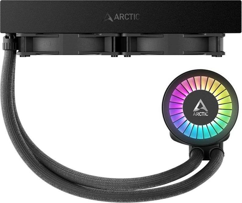 Ftohës uji Arctic Liquid Freezer III 240 A-RGB, për CPU, i zi