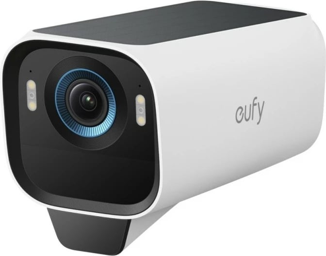 Kamerë sigurie wireless Anker Eufy S3 PRO, 4K Ultra HD, SolarPlus 2.0, Bardhë e zezë