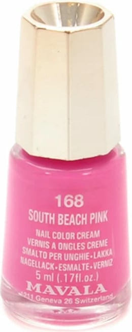 Llak për thonj MAVALA 168 South Beach Pink 5ml unisex