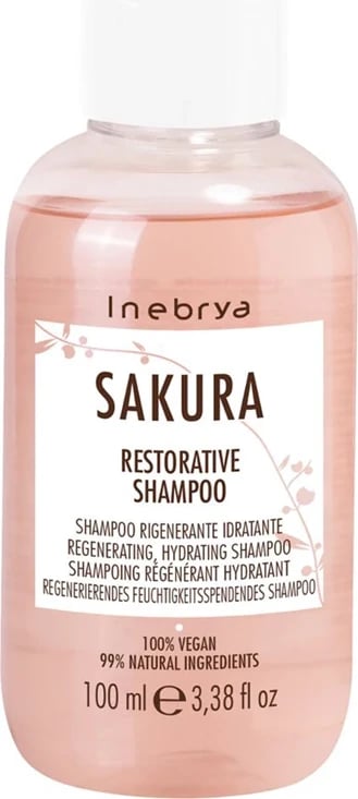 Shampo Inebrya regjenerues dhe hidratues Sakura , 100 ml