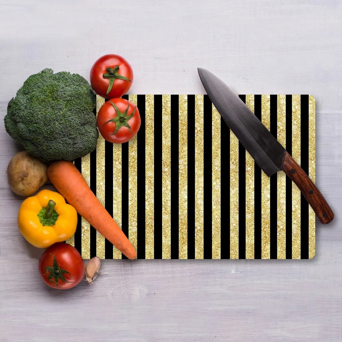 Dërrasë prerëse Hermia, qelq i temperuar, shumëngjyrëshe, Ckt44 - 3040, 30x40cm Dërrasë prerëse Hermia, qelq i temperuar, shumëngjyrëshe, Ckt44 - 3040, 30x40cm