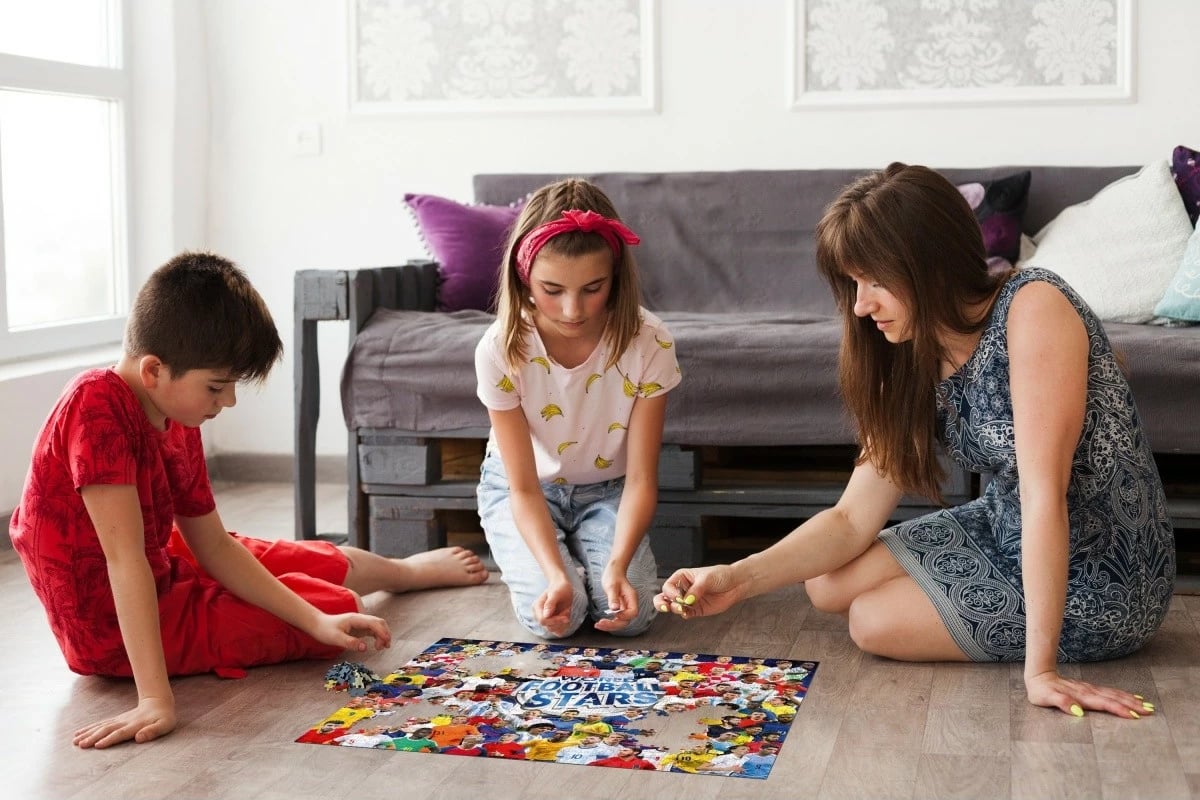 Puzzle Winning Moves World Football Stars 1000 pjesë