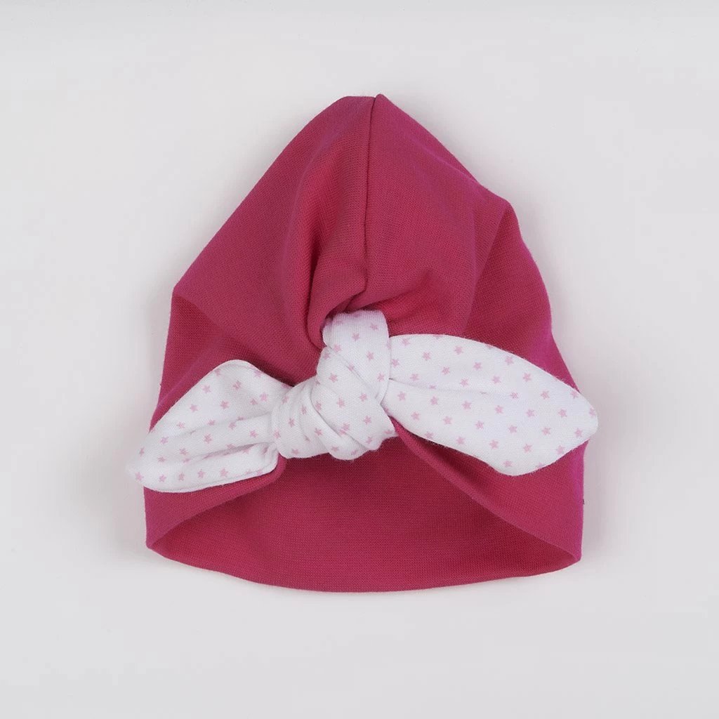 kapelë turban bebe, NEW BABY, For Girls dots, madhësia 92 (18-24m), rozë