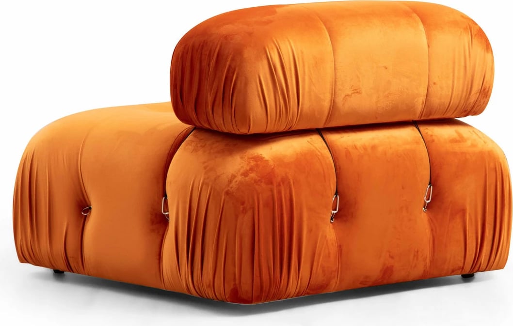 Kënd-sofë Bubble, portokalli, Atelier del Sofa (L1-O1-1R -Puf)