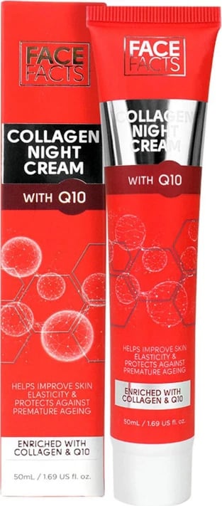 Face Facts Collagen With Q10 Night Cream - 50ml