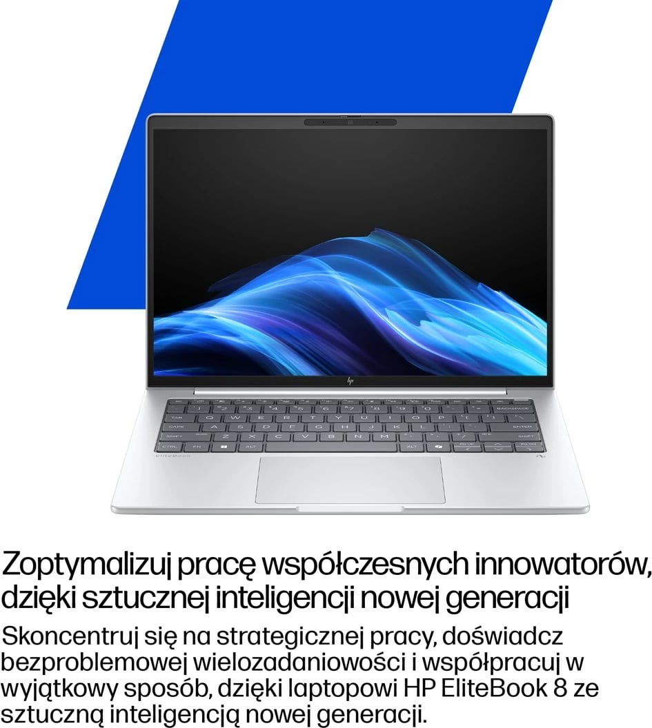 Laptop HP EliteBook 8 G1a, Ryzen AI 7 PRO 350, 14" WUXGA, 24GB RAM, 512GB SSD, Pike silver aluminium