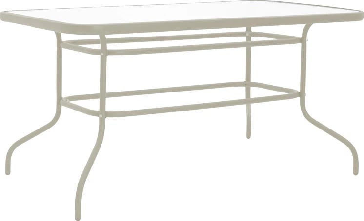 Tavolinë për kopsht Valor, 110x60x70cm, bezhë