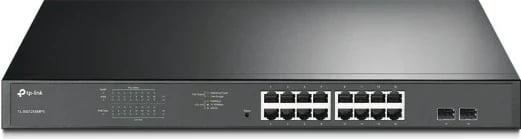 Switch TP-Link JetStream 16-Port Gigabit Easy Smart PoE/PoE+, i zi