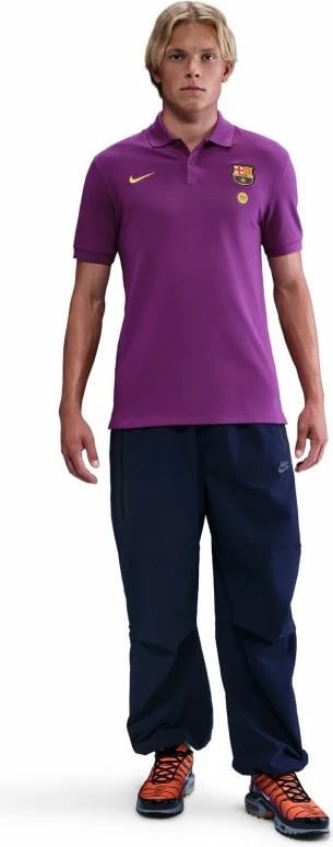 Maicë polo për meshkuj Nike FC Barcelona, vjollcë