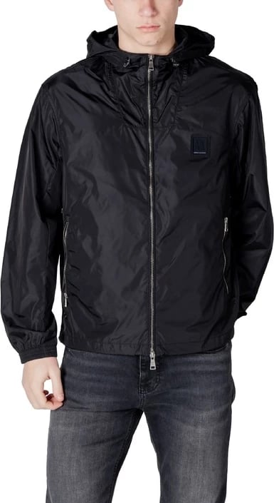Jakne për meshkuj Armani Exchange, e zezë
