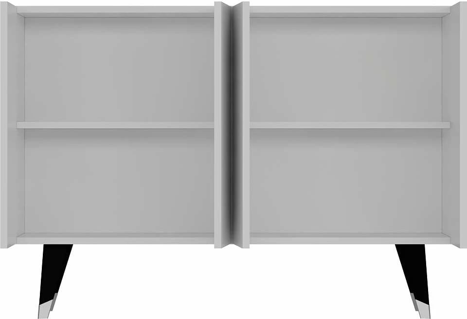 Konsol Skye Decor, 8168KM-32, e bardhë, argjend