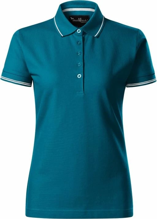 Maicë polo Malfini Perfection, për femra, blu petrol