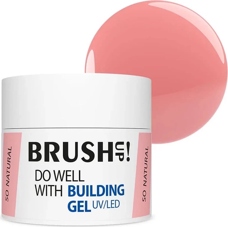Xhel ndërtues për thonj BrushUp! Do Well with Building Gel për femra So Natural 12g