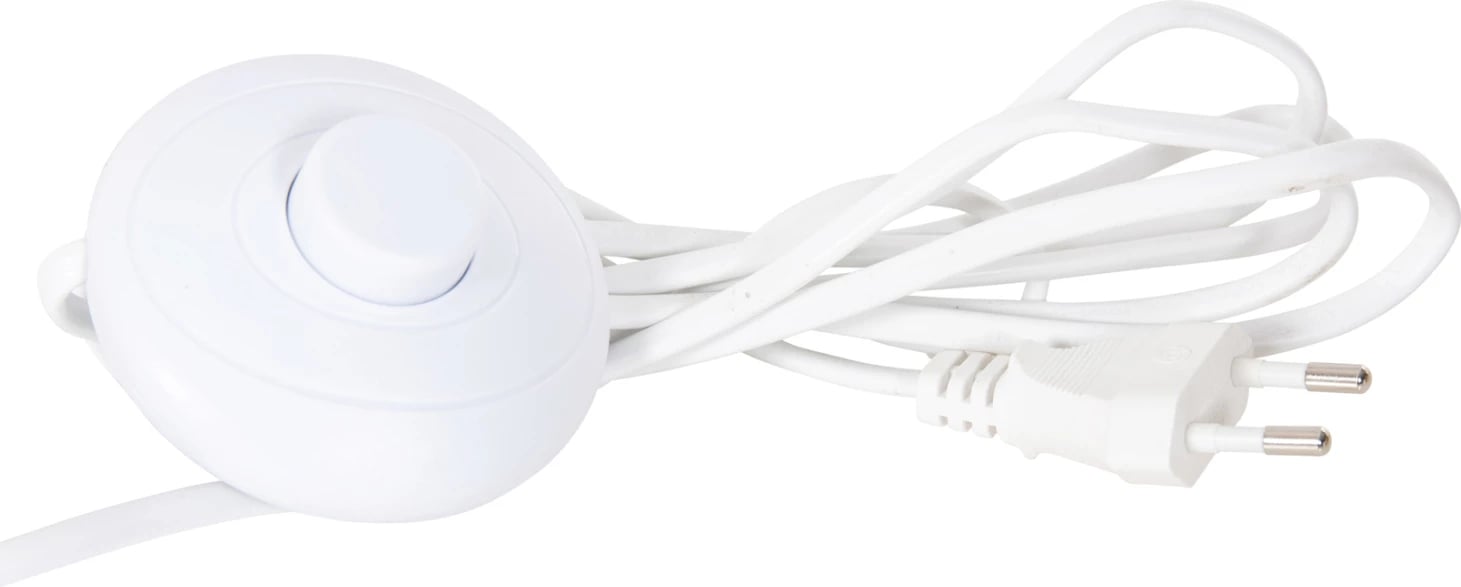 Llambë dyshemeje SMUSH, metalike, ngjyrë e bardhë, FH4256.03, Φ50x100H cm