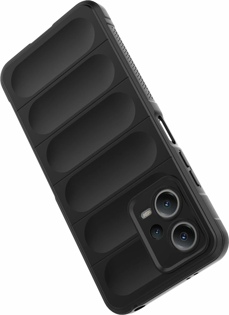Mbështjellës Hurtel Magic Shield Case për Xiaomi Redmi Note 12 5G / Poco X5 5G, i zi