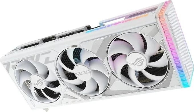 Kartelë grafike ASUS GeForce RTX 4080 SUPER ROG STRIX OC WHITE 16GB DLSS 3 Kartelë grafike ASUS GeForce RTX 4080 SUPER ROG STRIX OC WHITE 16GB DLSS 3