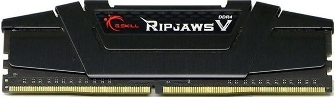 RAM memorie G.SKILL RipjawsV DDR4, 16GB, 3200MHz, CL16, e zezë