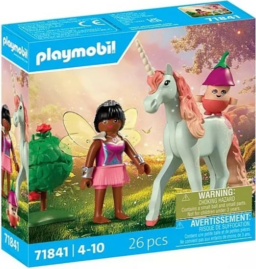 Set figurina Playmobil 71841 Princess Magic, unicorn SkyRose me zanë dhe Joyling, 26 pjesë