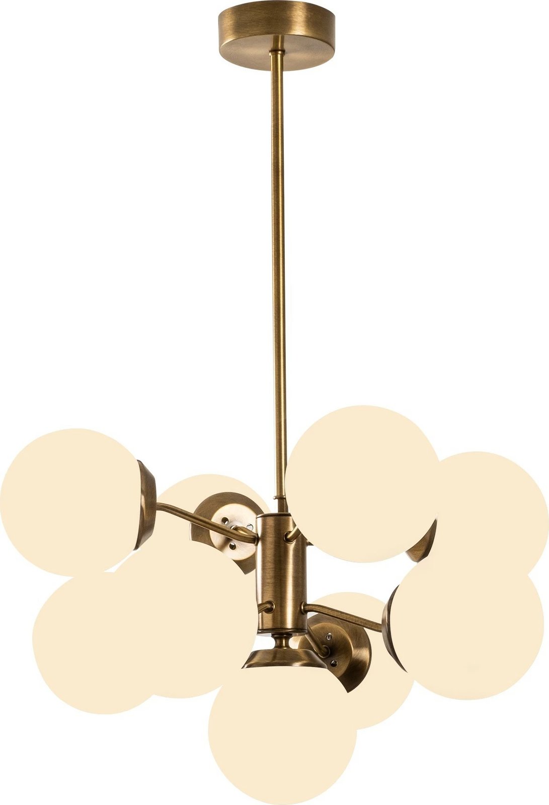 Llambë tavani vintage Opviq Mudoni MR-836, ngjyrë vintage dhe e bardhë